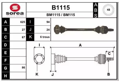 SNRA B1115