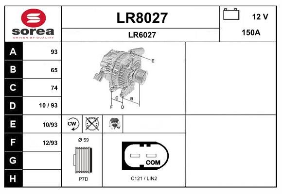 SNRA LR8027