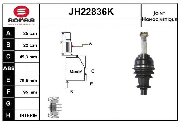 SNRA JH22836K SNRA JH22836K