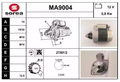 SNRA MA9004