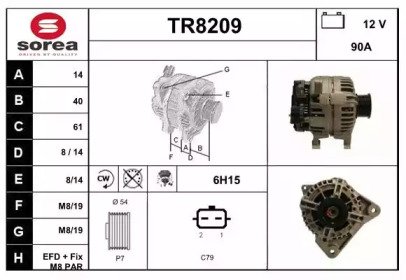 SNRA TR8209