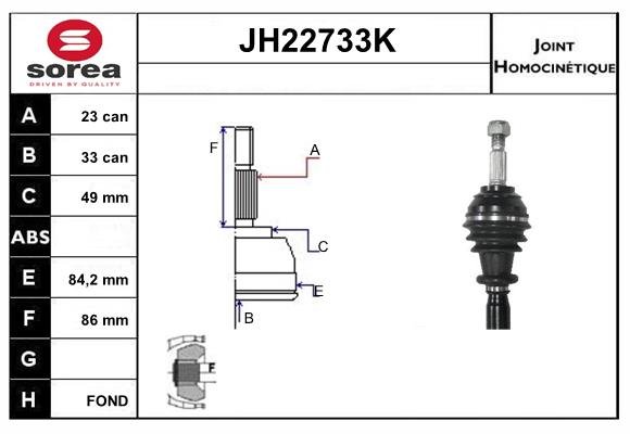 SNRA JH22733K