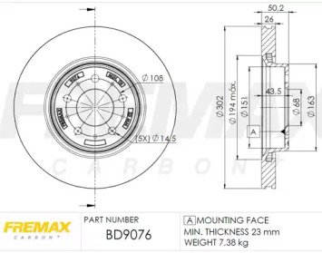 FREMAX BD-9076