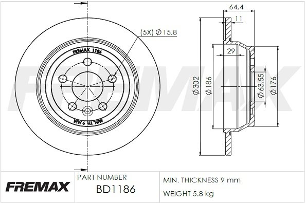 FREMAX BD-1186