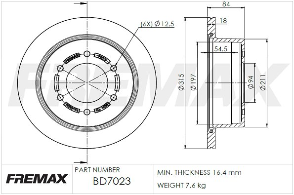 FREMAX BD-7023