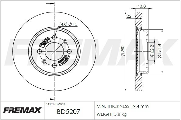 FREMAX BD-5207