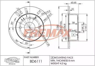 FREMAX BD-6111