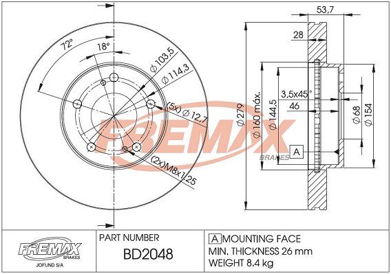 FREMAX BD-2048