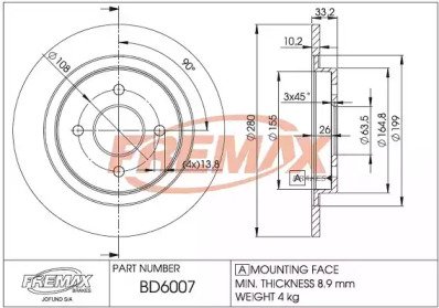 FREMAX BD-6007