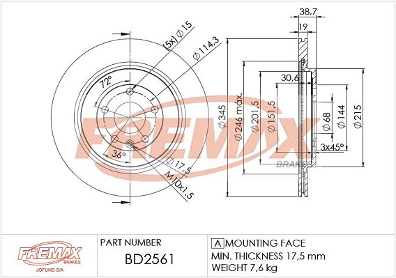 FREMAX BD-2561