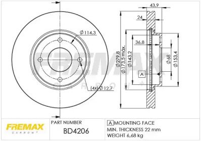 FREMAX BD-4206