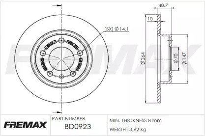 FREMAX BD-0923