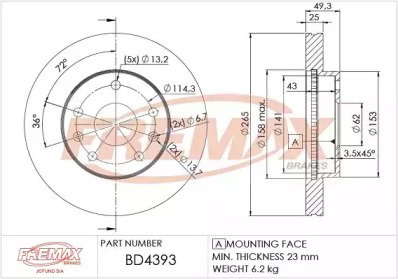 FREMAX BD-4393