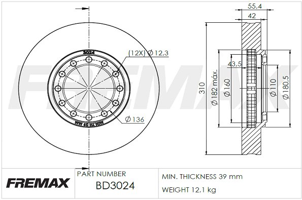 FREMAX BD-3024