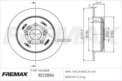 FREMAX BD-2886