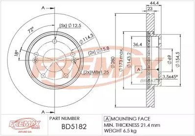 FREMAX BD-5182