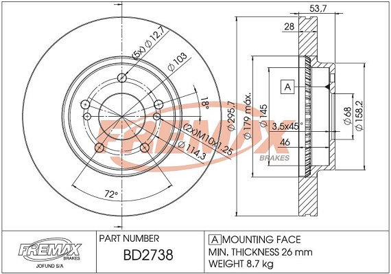 FREMAX BD-2738