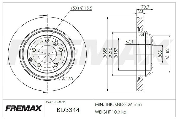 FREMAX BD-3344