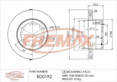 FREMAX BD-0192