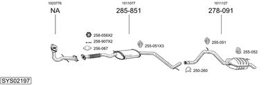 BOSAL SYS02197