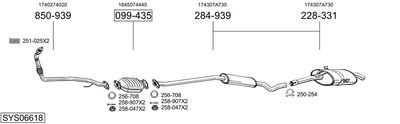 BOSAL SYS06618