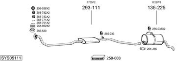 BOSAL SYS05111