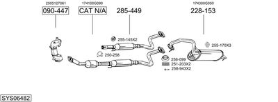 BOSAL SYS06482