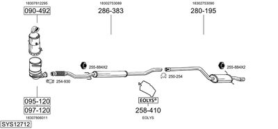 BOSAL SYS12712