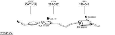 BOSAL SYS15504