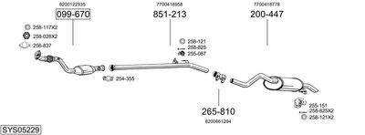 BOSAL SYS05229