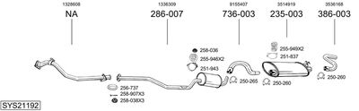BOSAL SYS21192