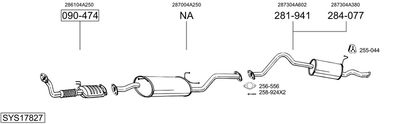 BOSAL SYS17827