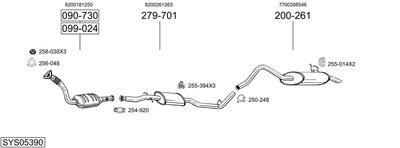 BOSAL SYS05390