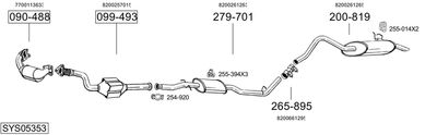 BOSAL SYS05353