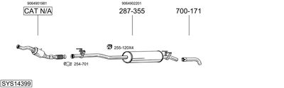 BOSAL SYS14399