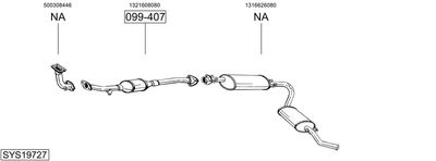 BOSAL SYS19727