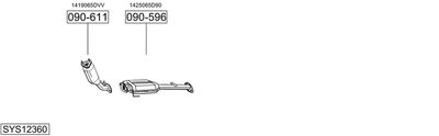 BOSAL SYS12360