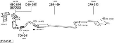 BOSAL SYS13531