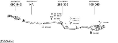 BOSAL SYS08414