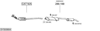 BOSAL SYS00804