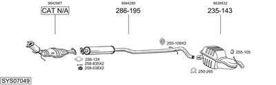 BOSAL SYS07049