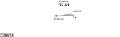 BOSAL SYS26589