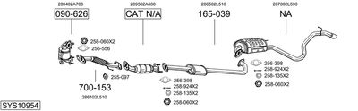 BOSAL SYS10954