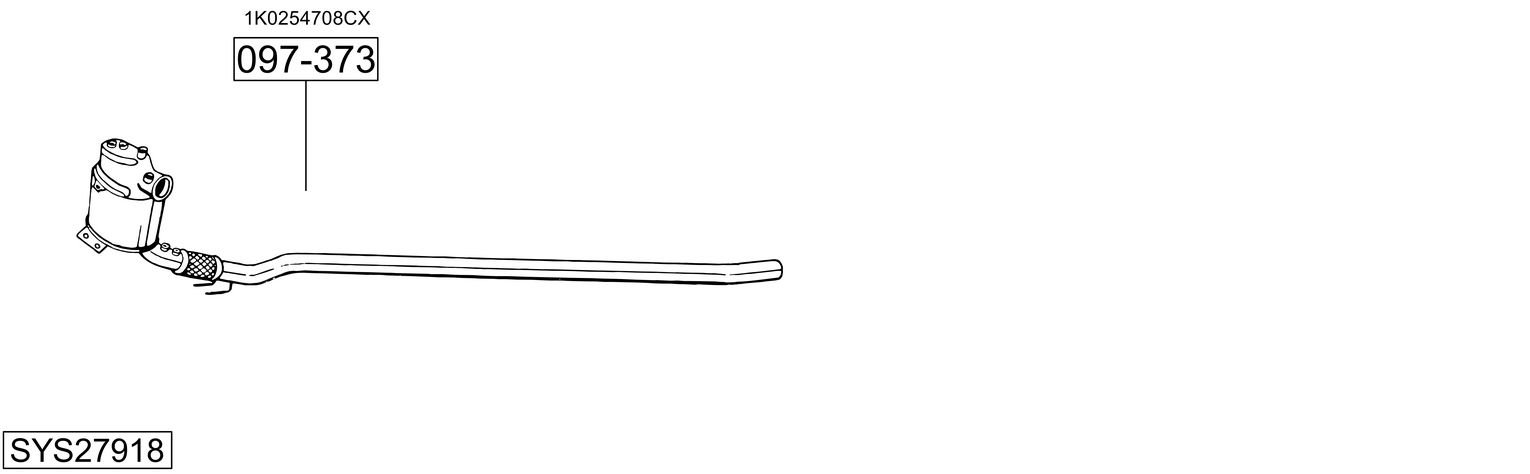 BOSAL SYS27918