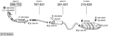 BOSAL SYS16424