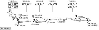 BOSAL SYS13854