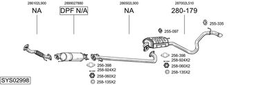 BOSAL SYS02998