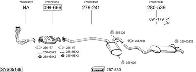 BOSAL SYS05166