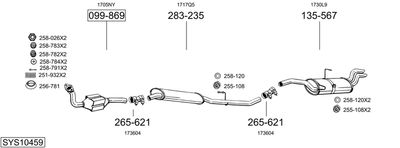 BOSAL SYS10459