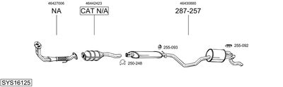 BOSAL SYS16125